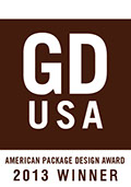 GD USA American Package Design Award 2013 winner